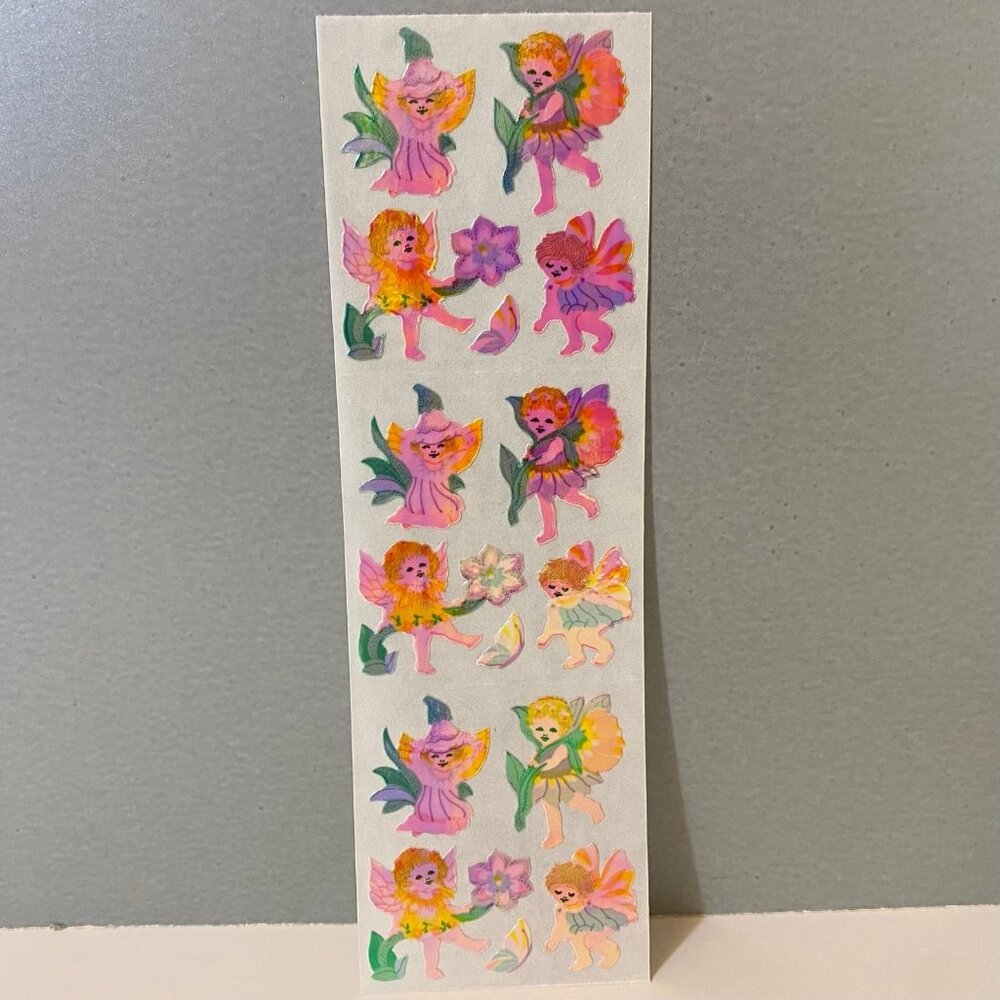 Vintage Sandylion Pearl Fairy Stickers